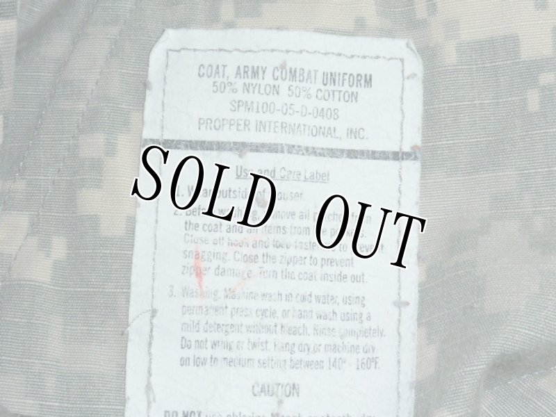 画像5: 米軍放出品,US ARMY ACU ジャケット S-L (5)