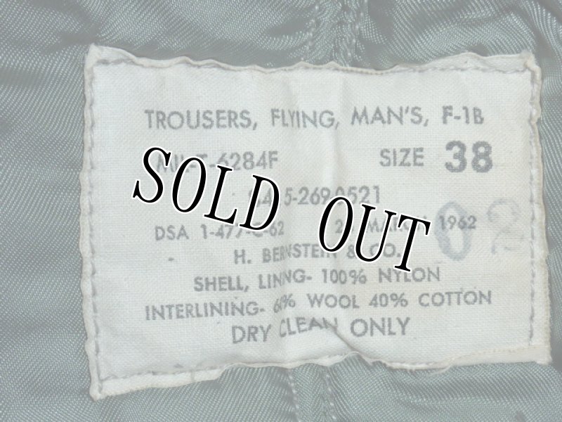 画像5: 米軍放出品,TROUSERS, AIR CREW, HEAVY, TYPE F-1B　38 (5)