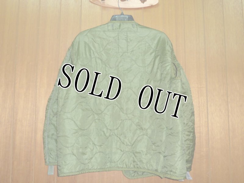 画像2: 米軍放出品,M-65フィールドジャケットライナー M (2)