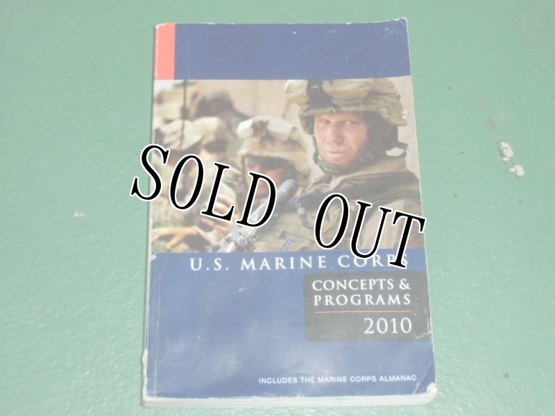 画像1: 米軍放出品　MARINE CORPS  CONCEPTS AND PROGRAMS 2010 (1)