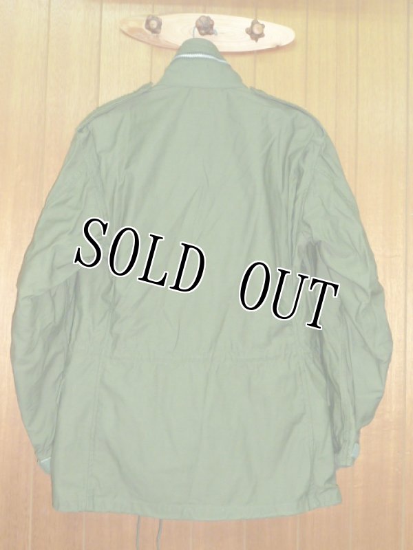 画像2: 米軍放出品,M-65フィールドジャケット　S-R　OD (2)