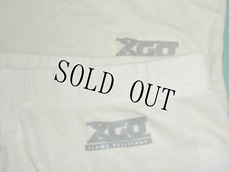 画像5: 米軍放出品．XGO アンダーシャツ・パンツセット　L (5)