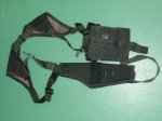 画像1: 米軍放出品,ACE CASE PISTOL SHOULDER HARNESS HOLSTER (1)