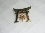 画像1: 米軍放出品.GINOWAN　LIONS　CLUB　バッチ (1)