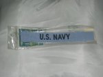 画像2: 米軍放出品.US　NAVY　　　ワッペン (2)