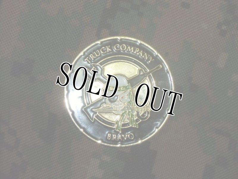 画像2: 米軍放出品 2ND MARINE DIVISION  TRUCK COMPANY  メダル  (2)