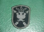 画像1: 米軍実物　US ARMY JFKSWCS　ワッペン　ACU (1)