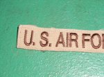 画像2: 米軍放出品.US AIR FORCE.ワッペン　デザート (2)