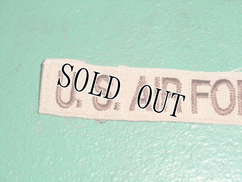 画像2: 米軍放出品.US AIR FORCE.ワッペン デザート (2)