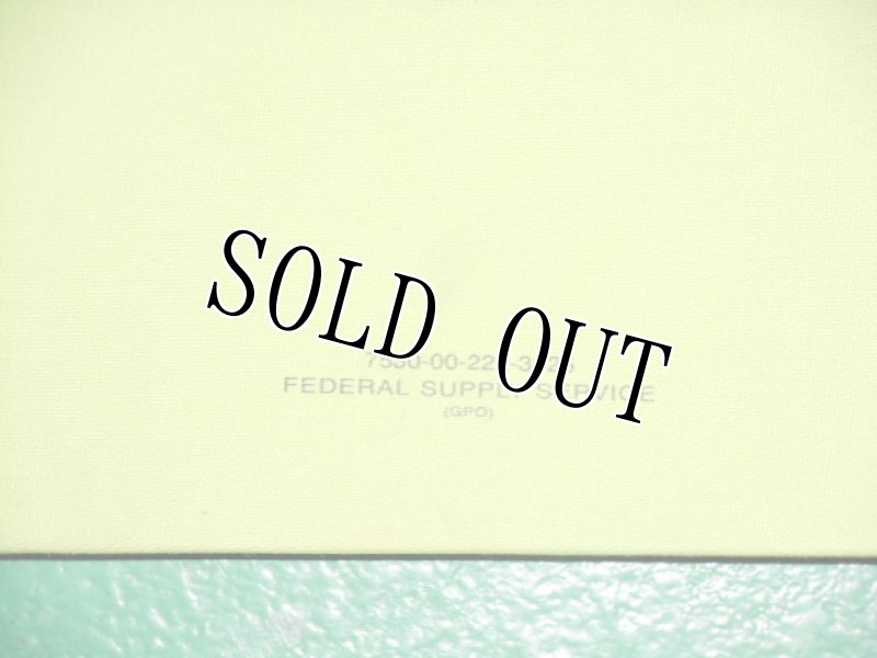 画像2: 米軍実物.頑丈　記録簿　ミリタリー、ノートブック　 (2)