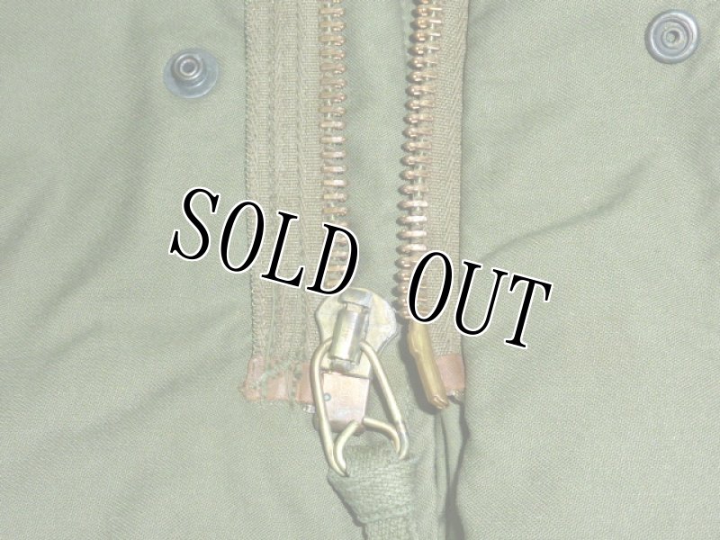 画像4: 米軍実物,M-65フィールドジャケット　OD　S-R (4)