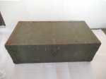 画像1: 米軍放出品,VINTAGE ミリタリー　OD BOX (1)