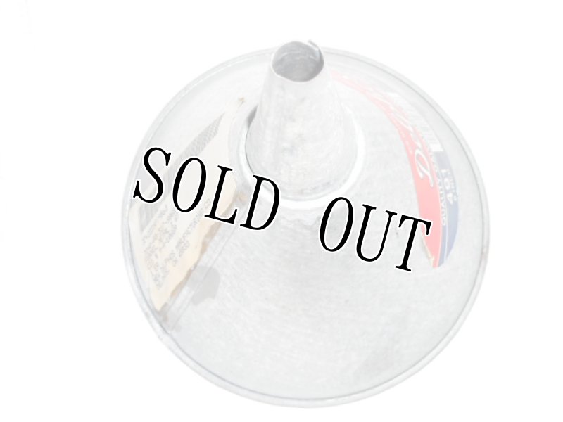 画像4: 米軍放出品／Galvanized Metal Funnel　オイルファンネル (4)