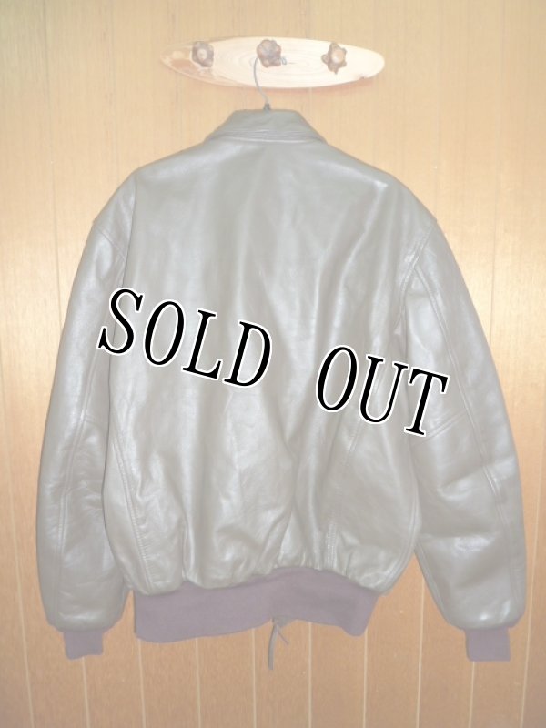 画像3: 米軍実物,USAF　A-2 フライトジャケット　46L (3)