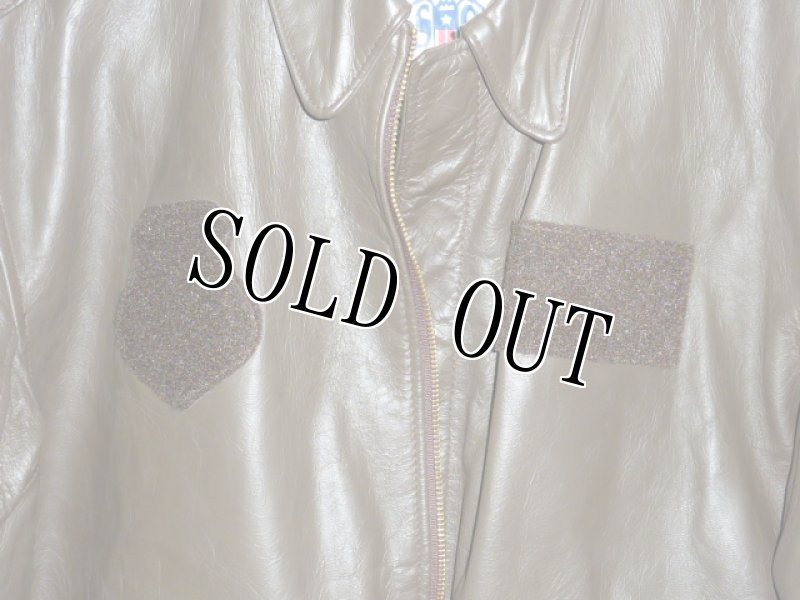 画像2: 米軍実物,USAF　A-2 フライトジャケット　46L (2)