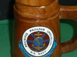 画像2: 米軍放出品,US NAVY ウッドカップ (2)