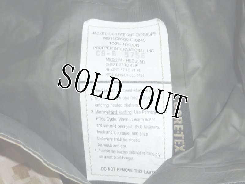 画像4: 米軍放出品,USMC　JACKET,LIGTWEIGHT EXPOSURE　M-R　ゴアテックス (4)