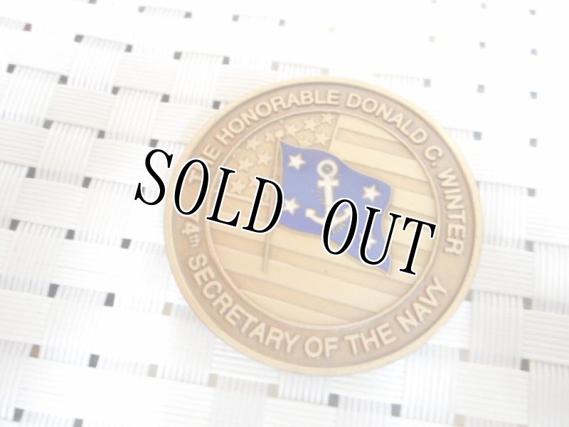 画像2: 米軍放出品 U,S,NAVY  チャレンジ コイン (2)