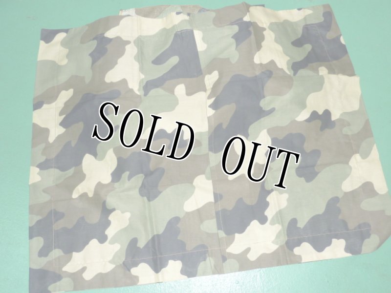 画像2: 米軍放出品,迷彩 枕カバー & ベッドカバー (2)