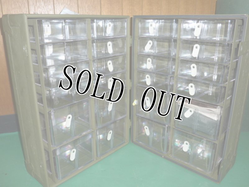 画像5: 米軍放出品,US Army Transportkiste mit Schubladen Case Set (5)