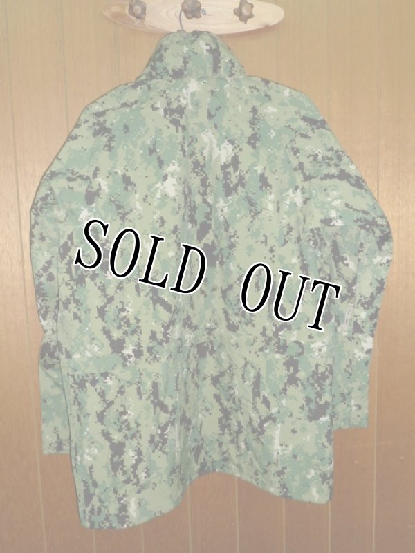 画像3: 米軍実物,US NAVY　NWU GORE-TEX　ゴアテックスパーカー　S-R (3)