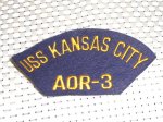 画像2: 米軍実物　US-Navy USS Kansas City (AOR-3)洋上艦隊給油艦 (2)