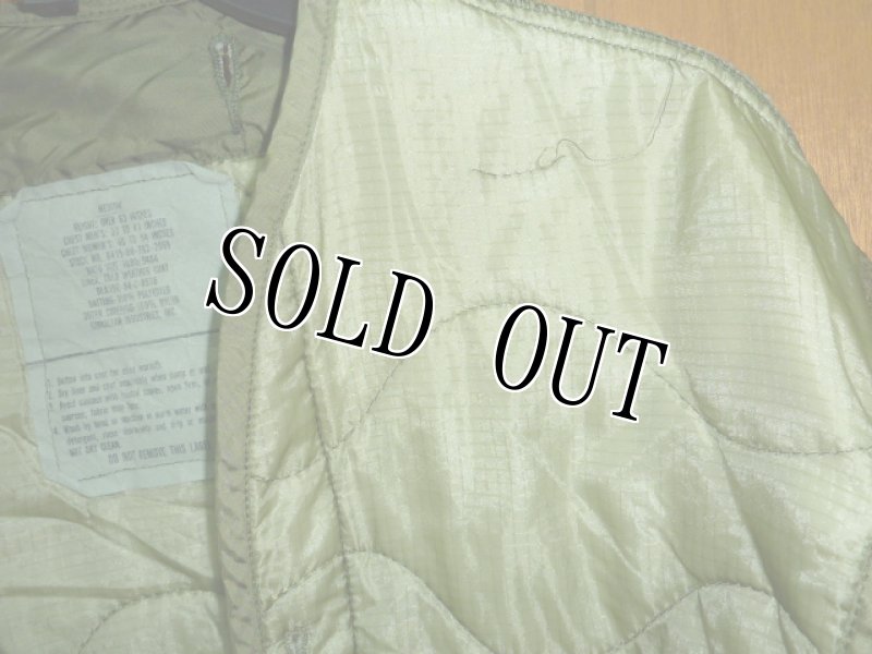 画像3: 米軍放出品,M-65フィールドジャケットライナー M (3)