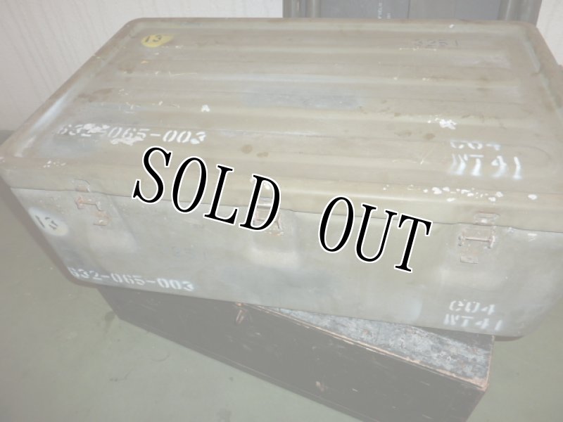 画像4: 米軍放出品,ミリタリー　OD BOX (4)