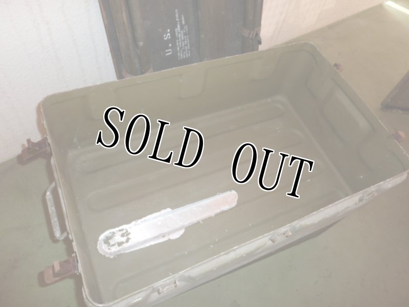 画像2: 米軍放出品,ミリタリー　OD BOX (2)