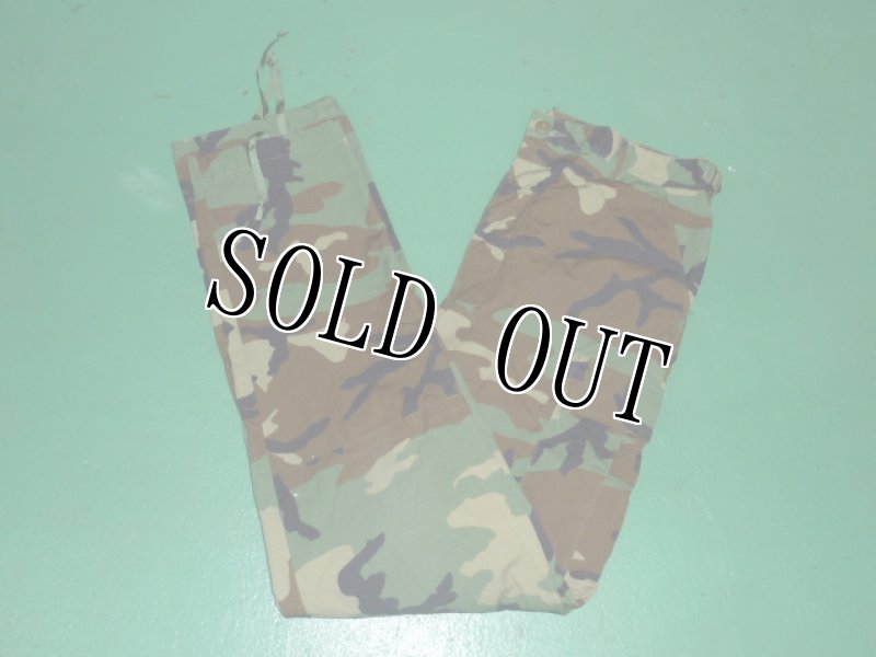 画像2: 米軍放出品,ウッドカモ 迷彩パンツ S-XL (2)