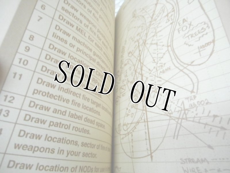 画像4: 米軍放出品　ALL－WEATHER　FIELD　BOOK (4)