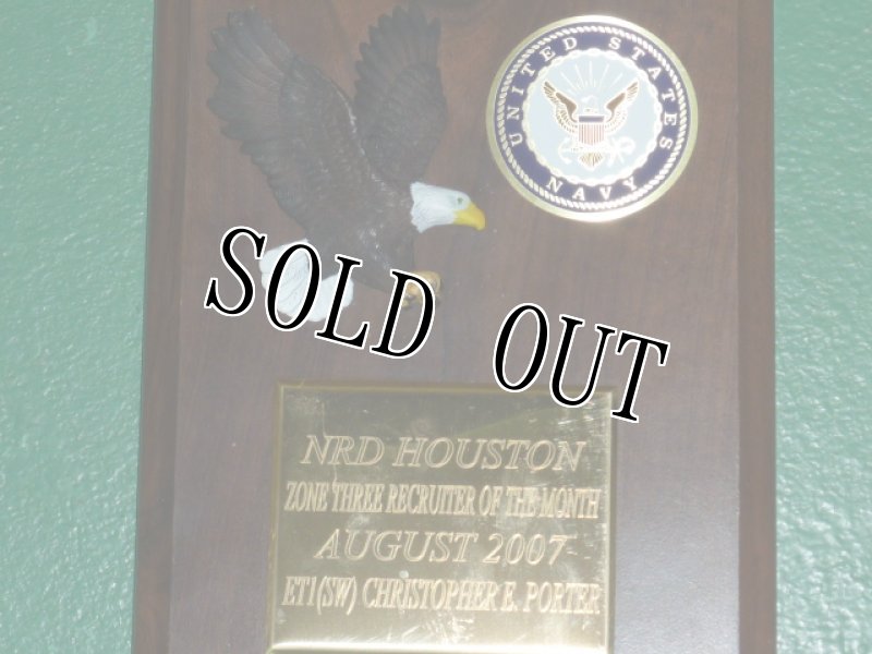 画像2: 米軍放出品,US NAVY プラーク (2)