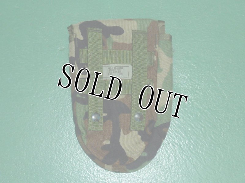 画像3: 米軍実物, USMC迷彩ショベルケース (3)