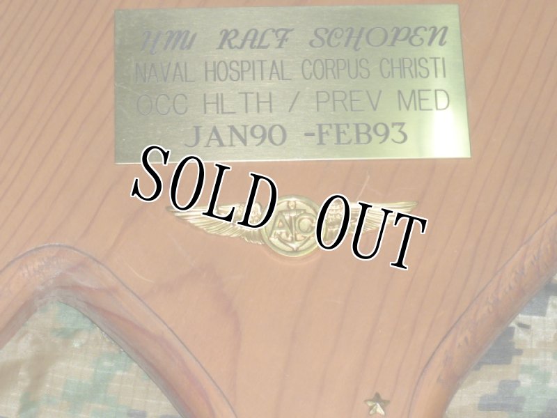 画像2: 米軍放出品,US NAVY プラーク (2)