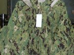 画像2: 米軍実物,US NAVY　NWU GORE-TEX　ゴアテックスパーカー　L-S (2)