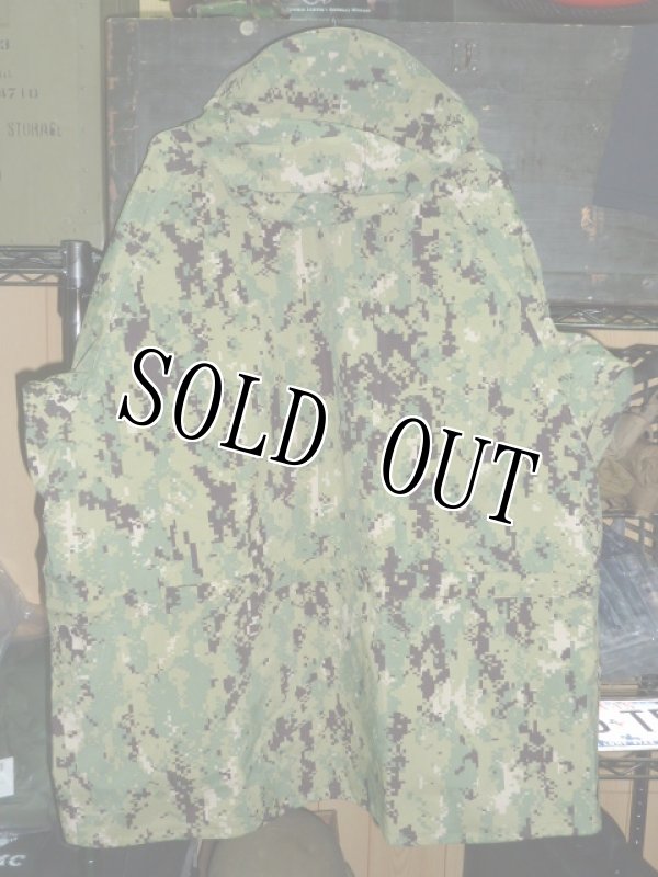 画像3: 米軍実物,US NAVY　NWU GORE-TEX　ゴアテックスパーカー　L-S (3)