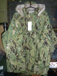 画像1: 米軍実物,US NAVY　NWU GORE-TEX　ゴアテックスパーカー　L-S (1)