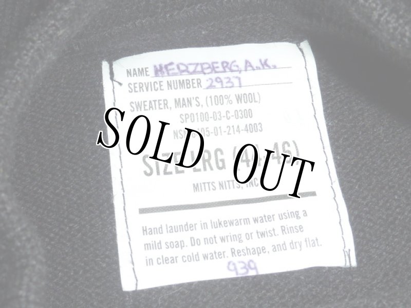 画像3: 米軍放出品,ハイネックセーター　L (3)