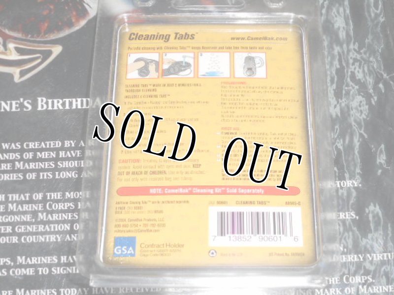 画像2: 米軍放出品 キャメルバッグ Cleaning Tabs 8 Pack (2)