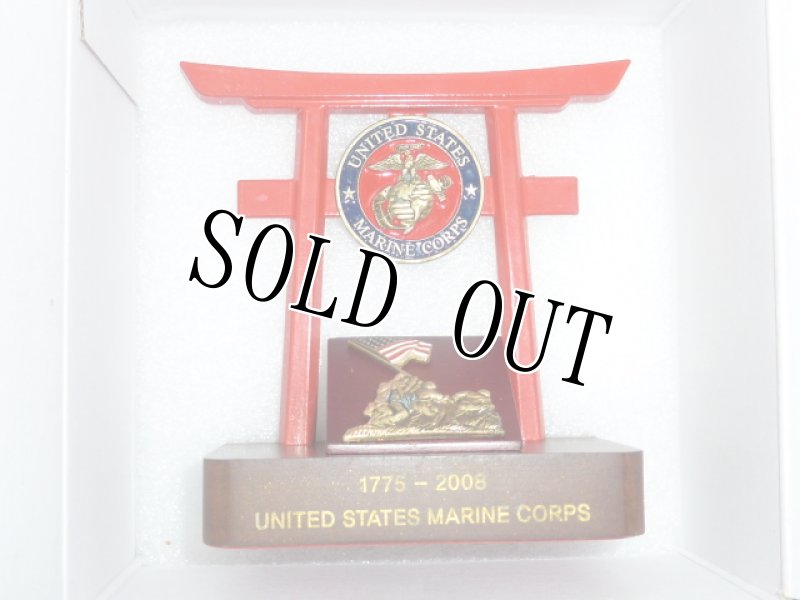 画像2: 米軍実物 U,S,M,C, 記念品 2008 鳥居 (2)