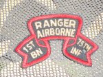 画像1: 米軍実物　US ARMY 1st Battalion, 75th Ranger Regiment (1)