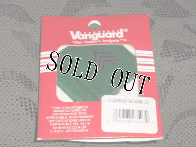 画像2: 米軍実物 US ARMY リーダーシップ タブ Sergeant E-5 (2)