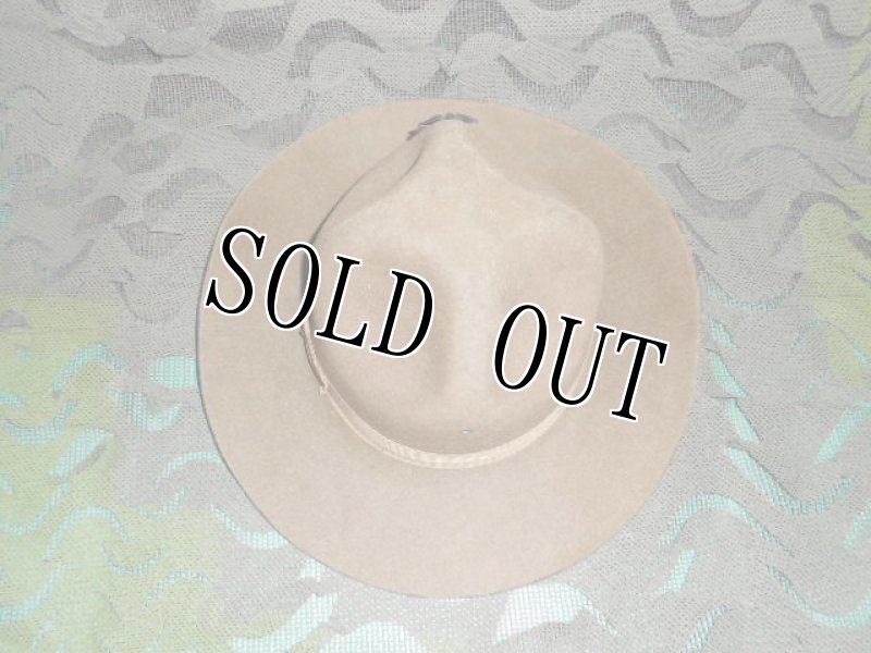 画像3: 米軍実物　USMC　ドリル　インストラクター　フェルトハット (3)