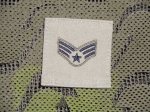 画像1: 米軍実物　U,S,A,F　Senior Airman　（SRA）　階級ワッペン (1)