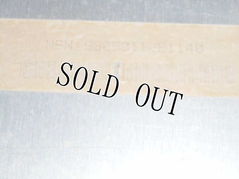 画像5: 米軍実物. CAUTION 騒音注意 アルミ　プレート (5)