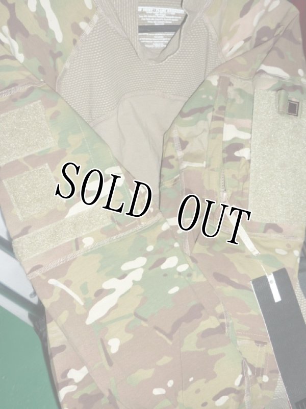 画像3: 米軍放出品,マルチカム　コンバットシャツ COMBAT SHIRT　L (3)