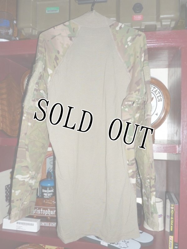画像2: 米軍放出品,マルチカム　コンバットシャツ COMBAT SHIRT　L (2)