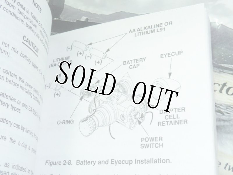 画像8: 米軍実物.ナイトビジョン.AN/PVS-7B OPERATORS MANUAL.マニュアル (8)