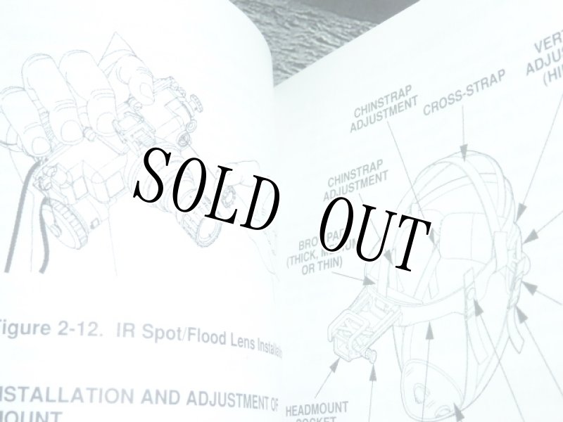 画像12: 米軍実物.ナイトビジョン.AN/PVS-7B OPERATORS MANUAL.マニュアル (12)