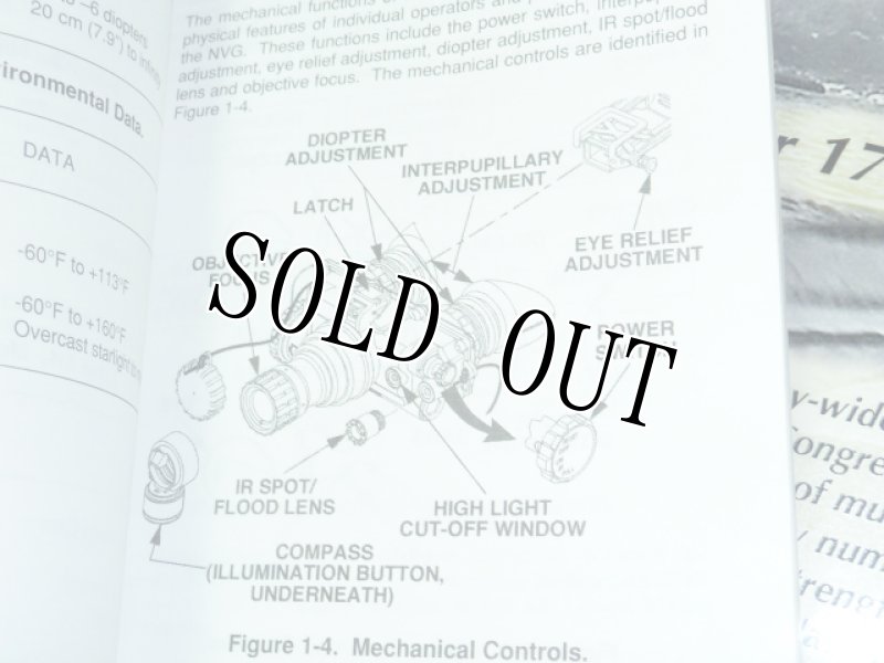 画像6: 米軍実物.ナイトビジョン.AN/PVS-7B OPERATORS MANUAL.マニュアル (6)